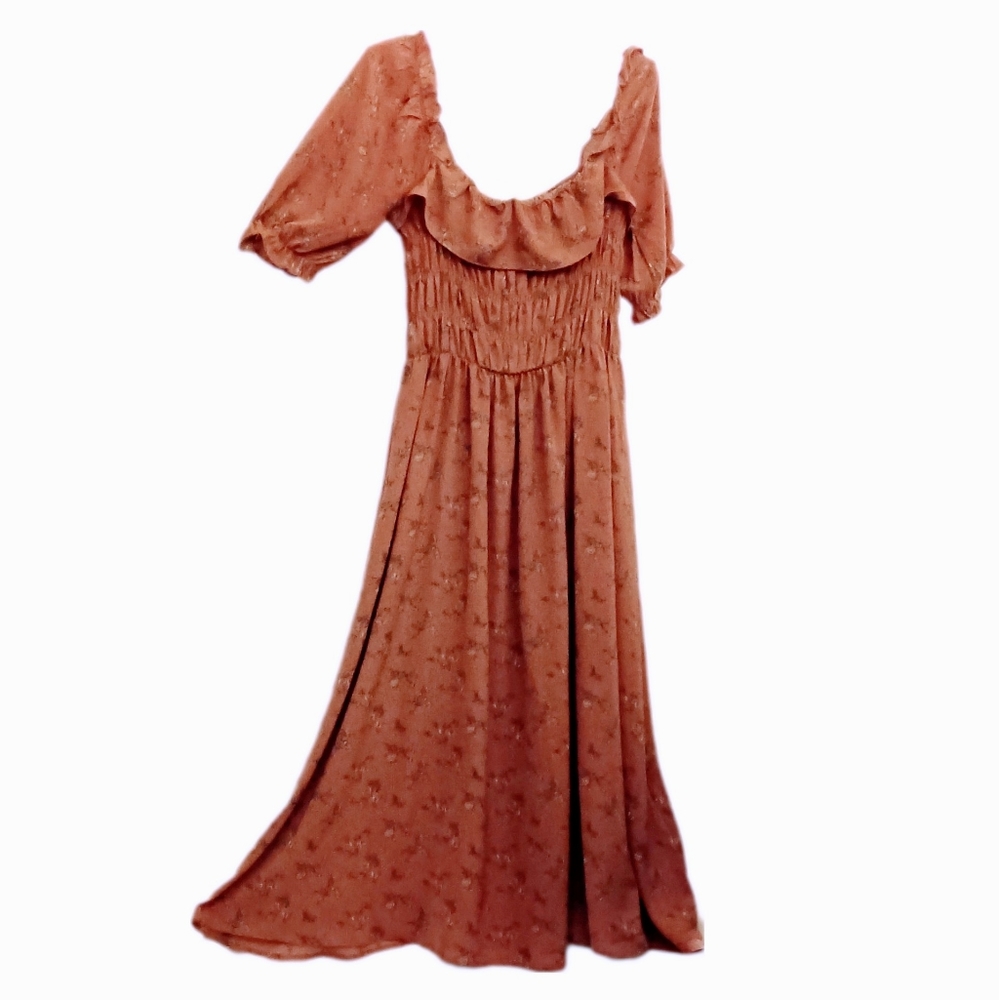 Re:Named Floral Midi Dress SKUW268‎